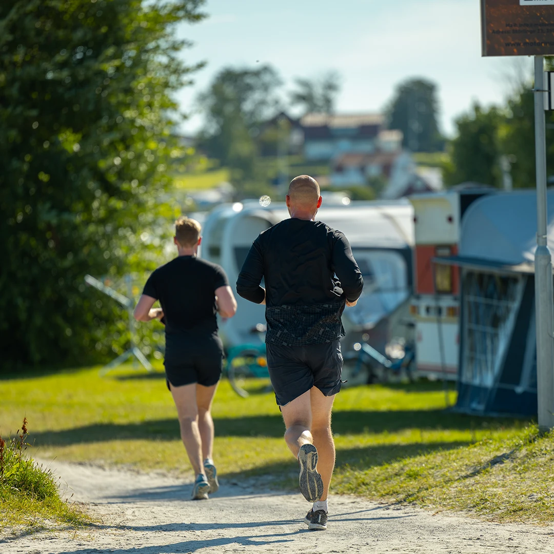 Löprundor på Öland vid Camping